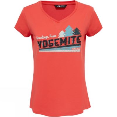 Tee The North Face Tansa #2 Mujer Rojas - Chile PAZ306129